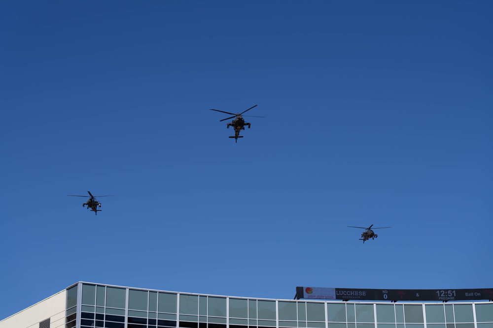 90th Annual Tony the Tiger Sun Bowl game flyover