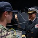 Deputy Commander Submarine Force Atlantic attends the capping ceremony at Recruit Training Command