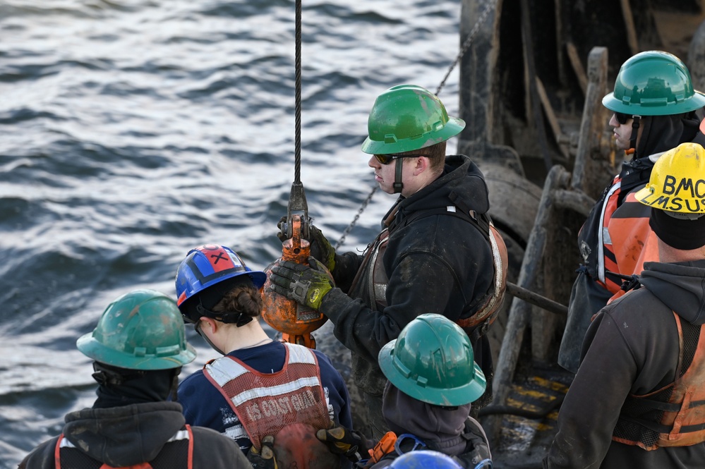 Coast Guard Cutter James Rankin crew