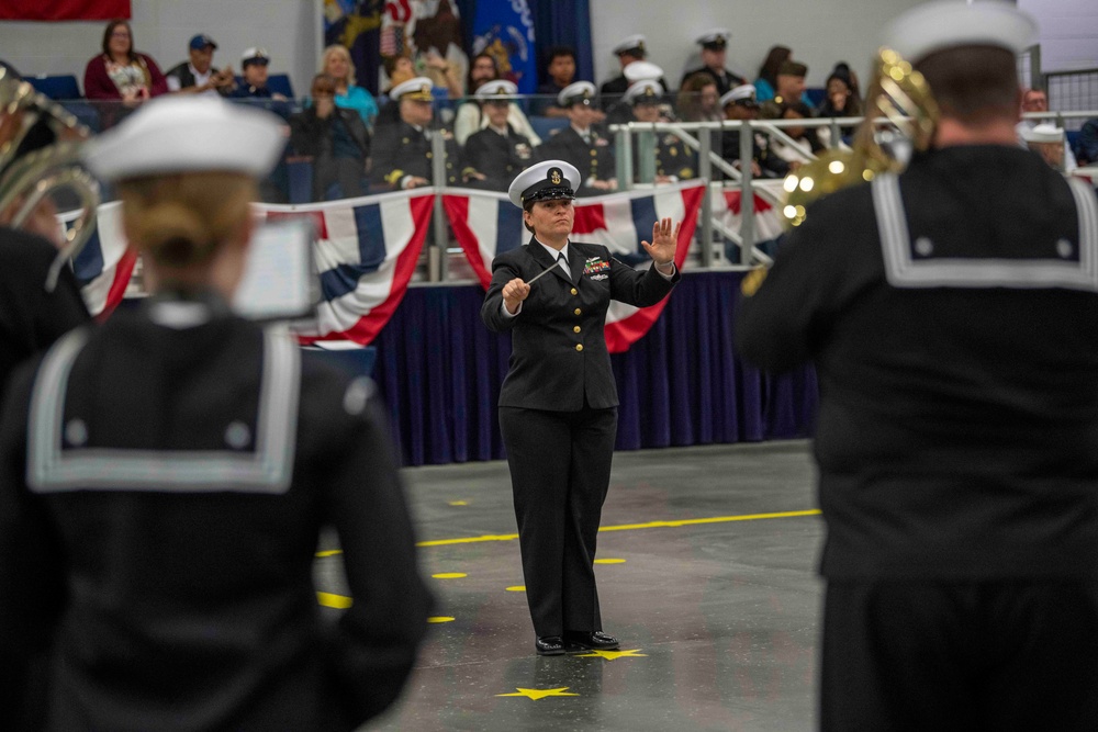 Recruit Training Command Pass in Review