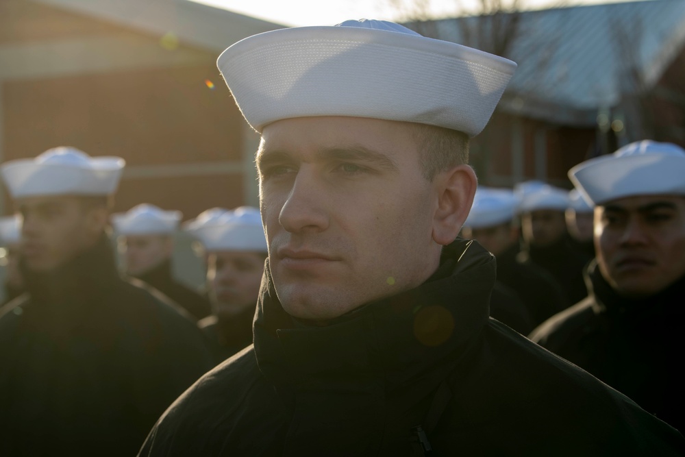 Recruit Training Command Pass in Review