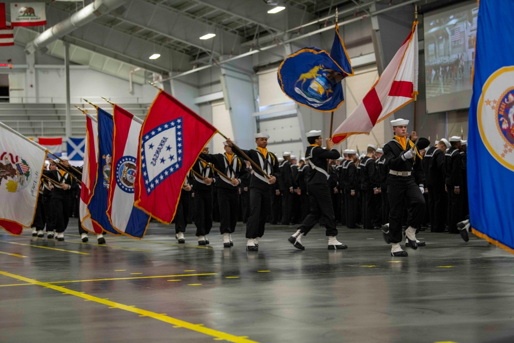 Recruit Training Command Pass in Review