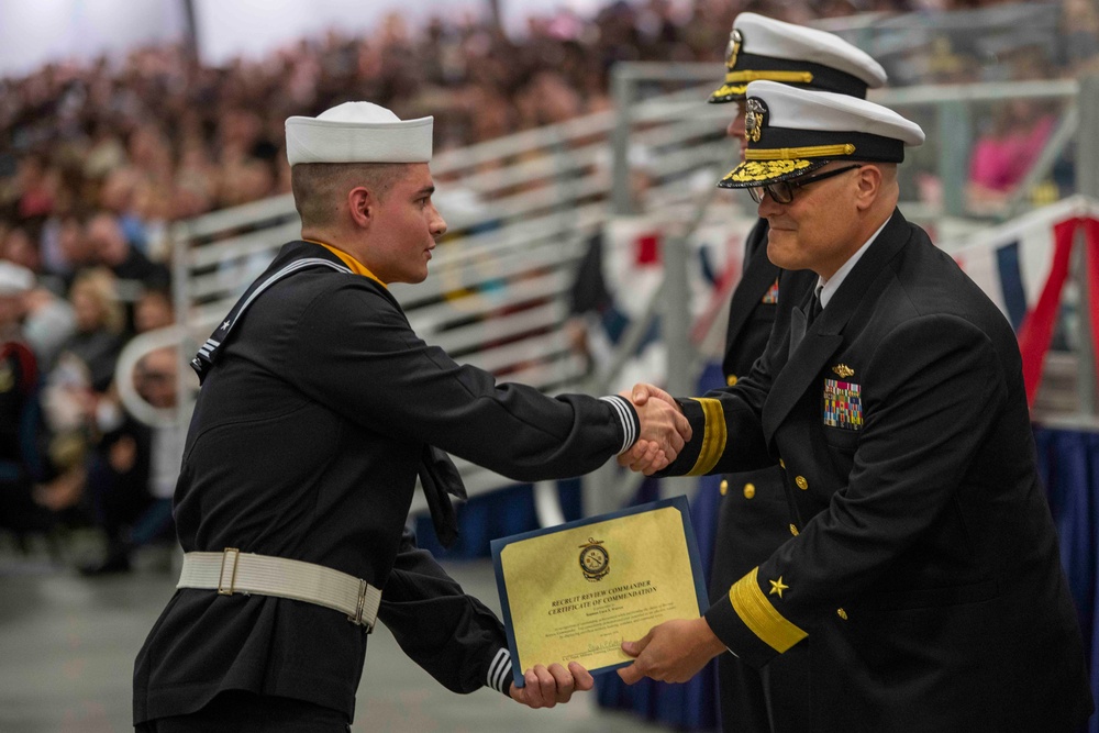 Recruit Training Command Pass-in-Review Award Winners