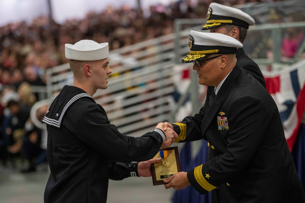 Recruit Training Command Pass-in-Review Award Winners