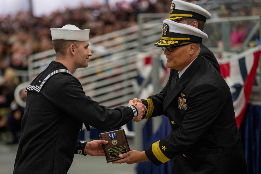 Recruit Training Command Pass-in-Review Award Winners