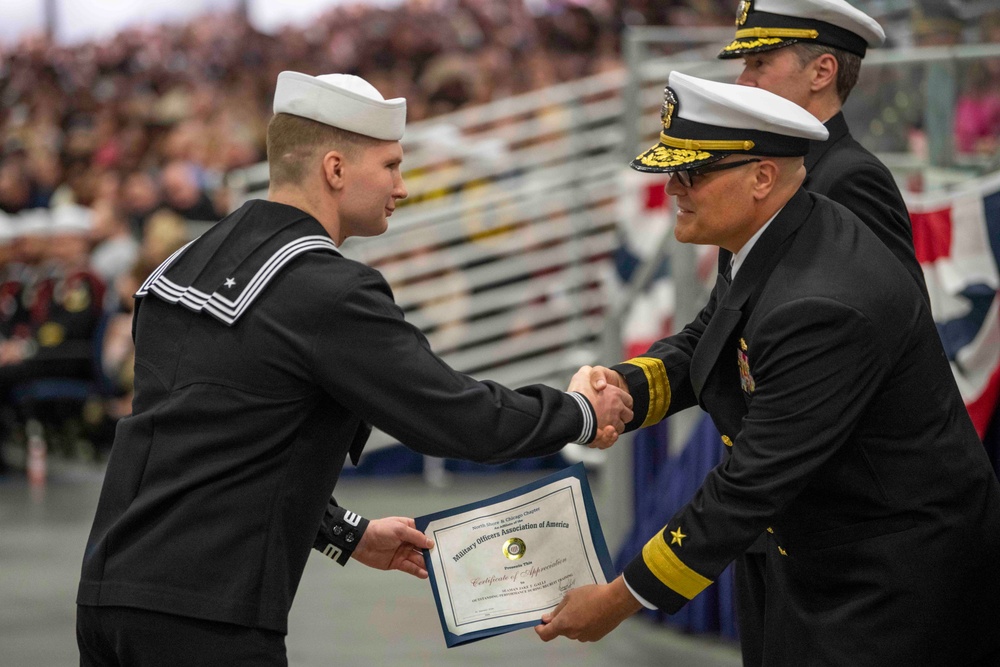 Recruit Training Command Pass-in-Review Award Winners