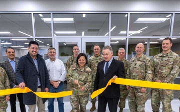 New Jersey Army National Guard leaders open Lakehurst Readiness Center with ribbon cutting ceremony