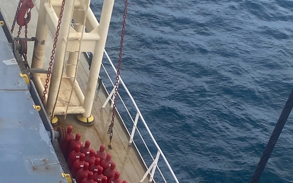 Photo Release: Work continues with M/V Genius Star XI response
