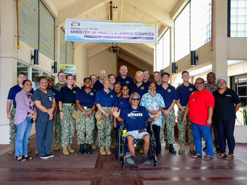 Pacific Partnership 2024-1: Post-op Clinic at Belau National Hospital
