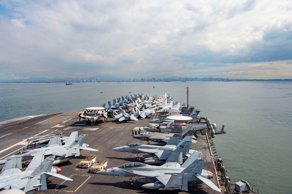 Carl Vinson Carrier Strike Group Arrives in the Philippines