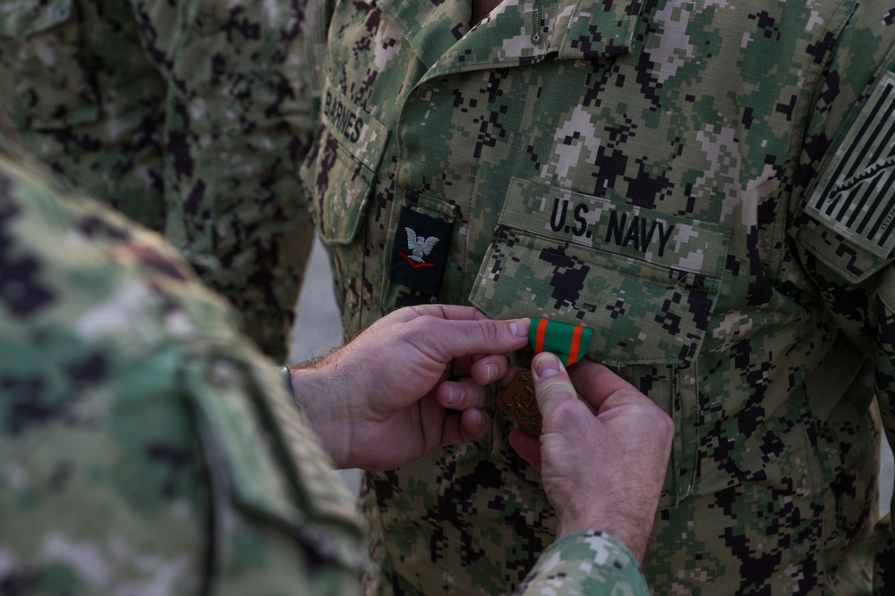 NMCB 4 Conducts Awards at Quarters (1 of 8)