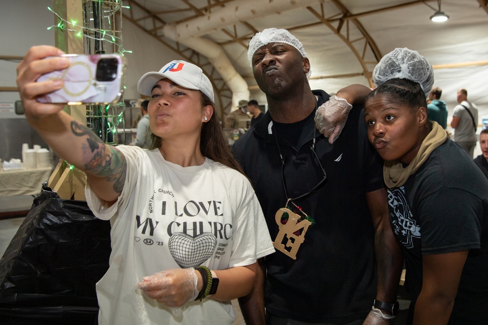 AB 201 shares holiday meal