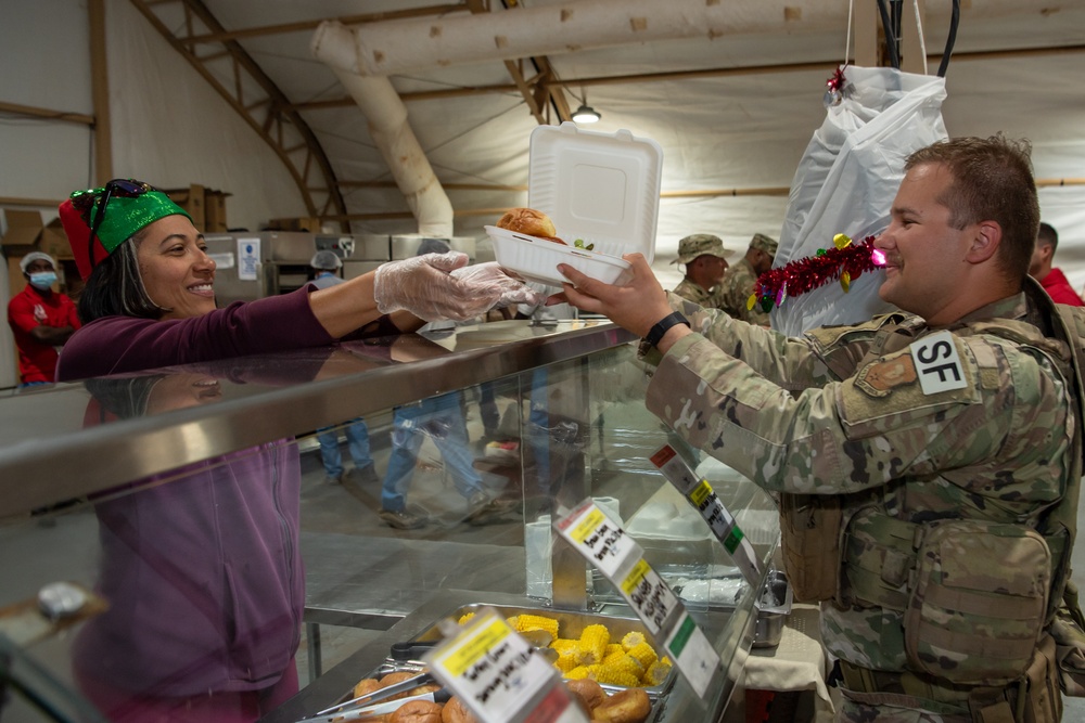 AB 201 shares holiday meal