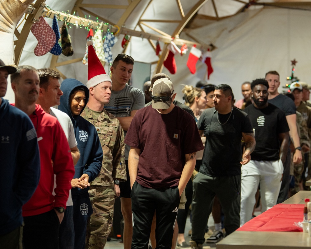 AB 201 shares holiday meal