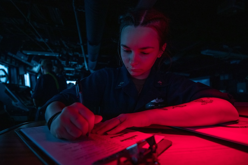 USS Laboon Watchstanding during Operation Prosperity Guardian