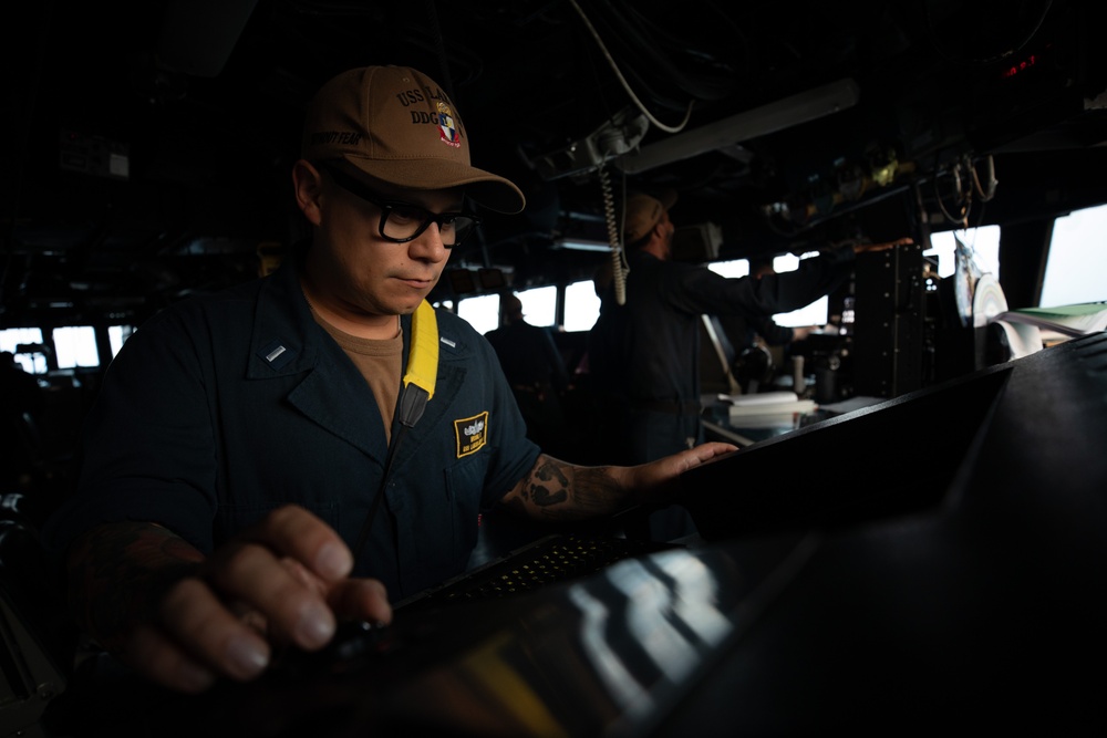 USS Laboon Watchstanding during Operation Prosperity Guardian