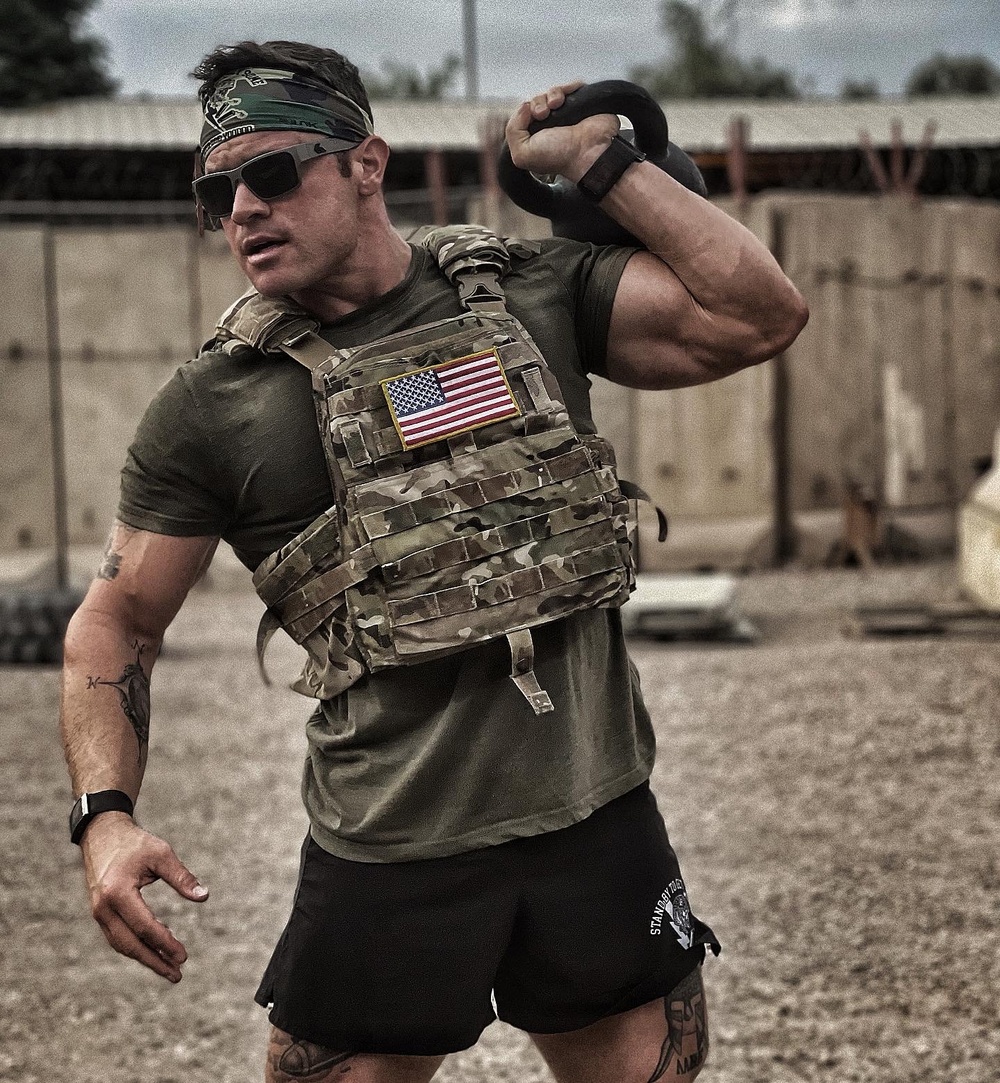 Army Explosive Ordnance Disposal officer demonstrates commitment to physical fitness