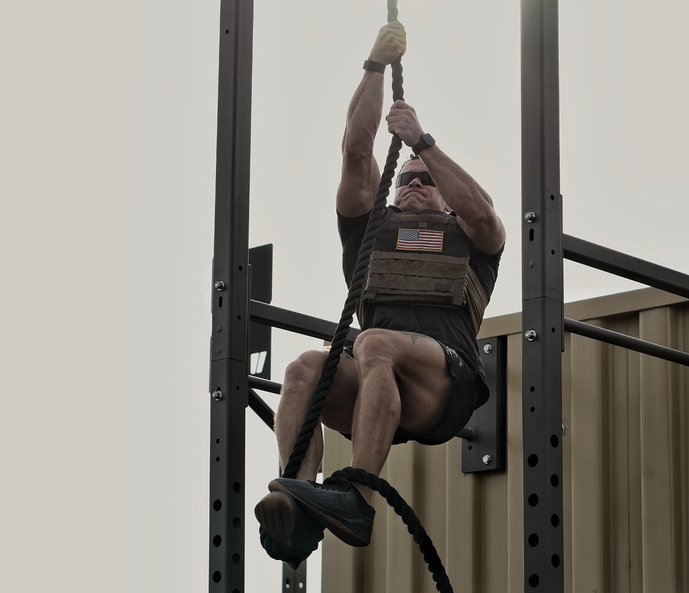 Army Explosive Ordnance Disposal officer demonstrates commitment to physical fitness