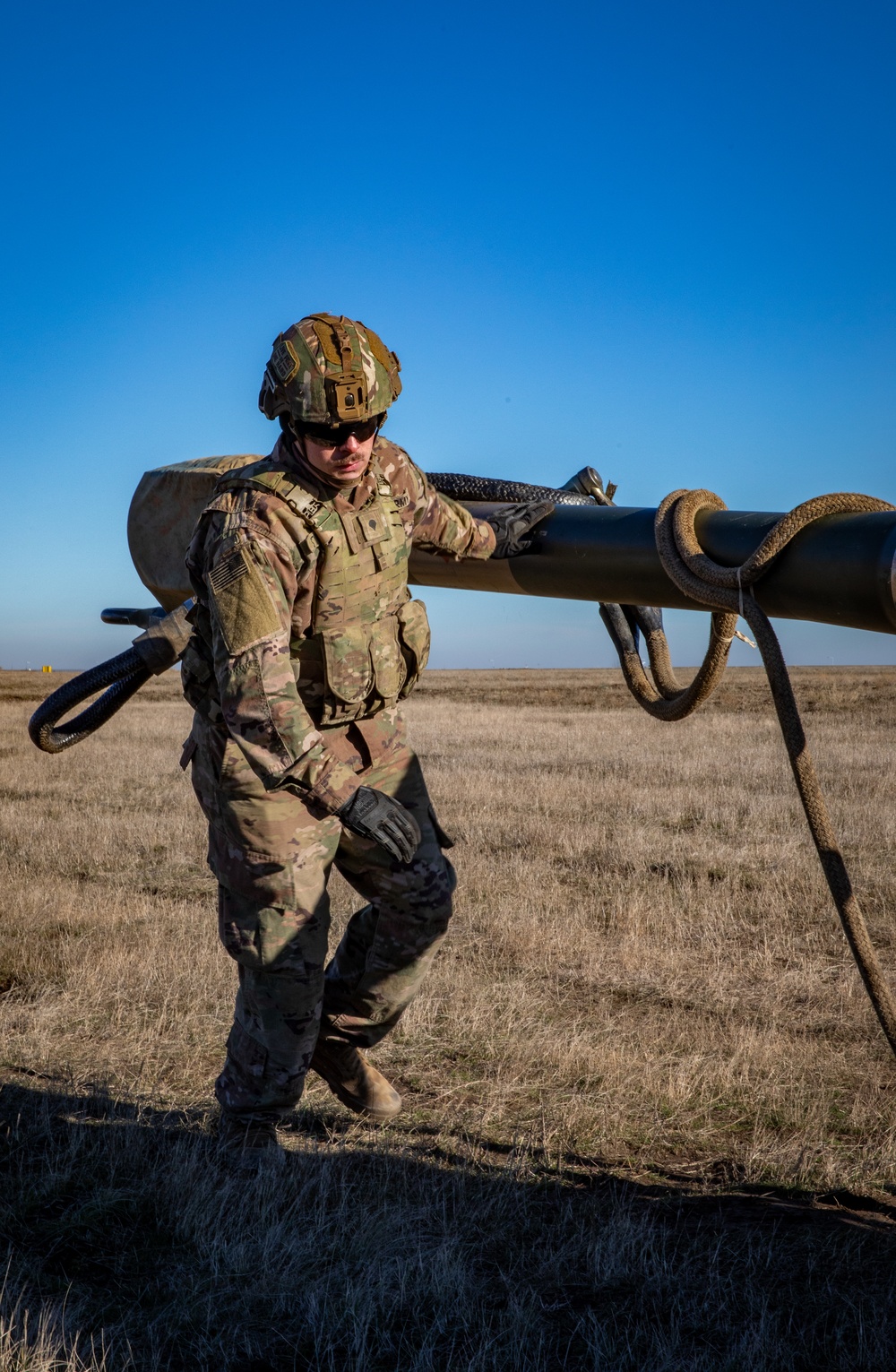 King of Battle gets a lift at Mihail Kogalniceanu Air Base