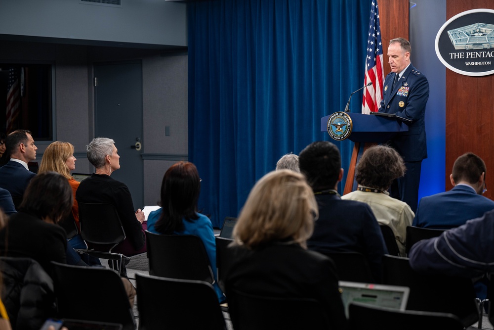 DVIDS - Images - Maj. Gen. Ryder Conducts A Pentagon Press Briefing ...