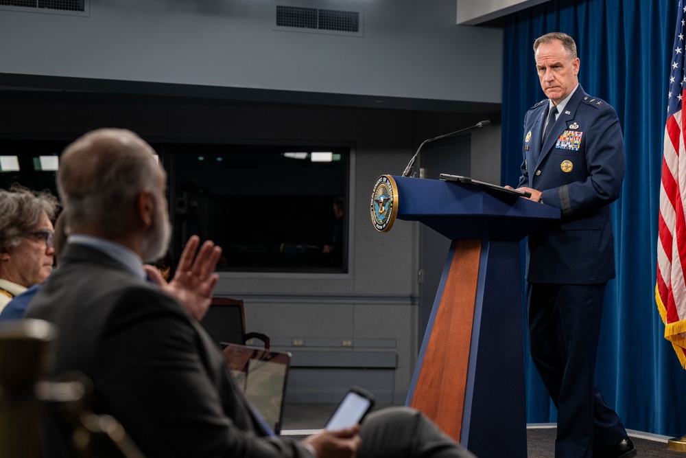 DVIDS - Images - Maj. Gen. Ryder Conducts A Pentagon Press Briefing ...