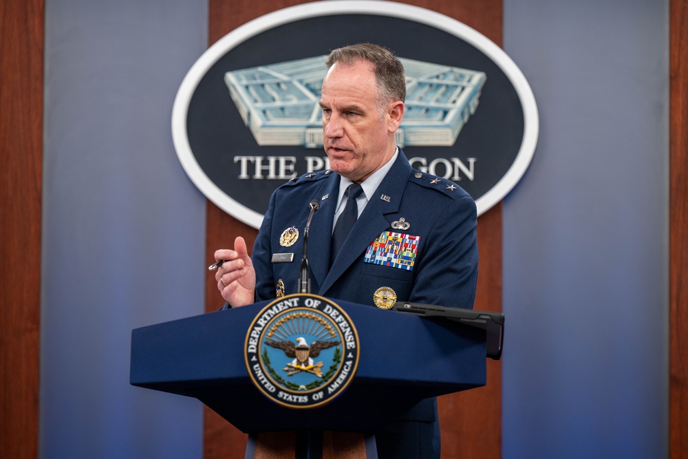 DVIDS - Images - Maj. Gen. Ryder Conducts A Pentagon Press Briefing ...