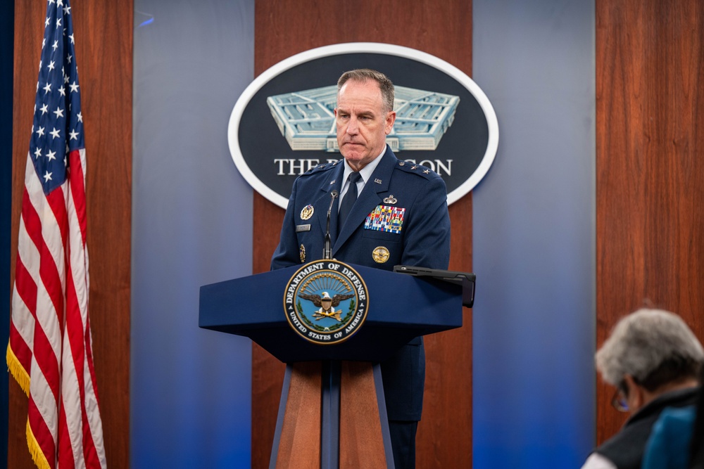 DVIDS - Images - Maj. Gen. Ryder Conducts A Pentagon Press Briefing ...