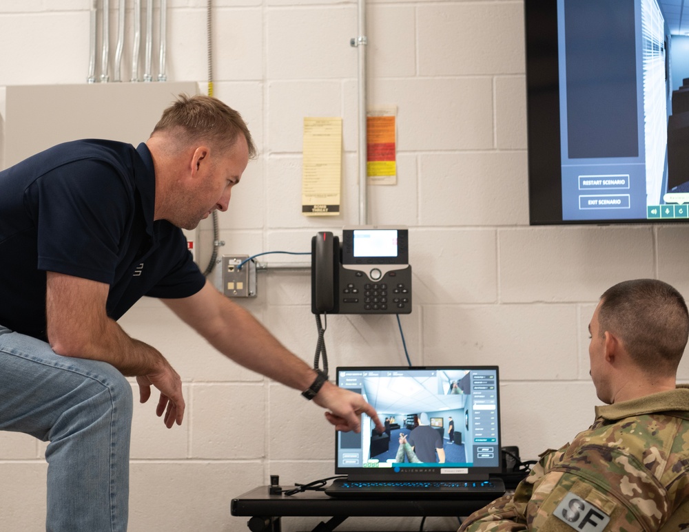 Virtual Reality Training for 133rd Security Forces Squadron