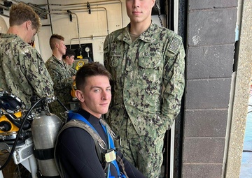 January Sailor in the Spotlight: Navy Diver 2nd Class Devon Longo