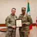 Master Sgt. Tameka E. Horne is laterally appointed to Sgt. Maj.