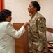 Master Sgt. Tameka E. Horne is laterally appointed to Sgt. Maj.