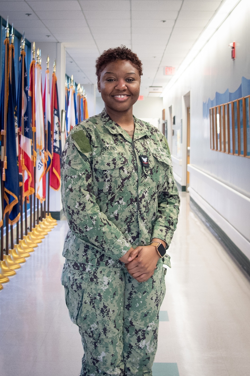 Hospitalman Meaghan Jenkins:  Cherry Point Clinic’s 2023 Bluejacket of the Year