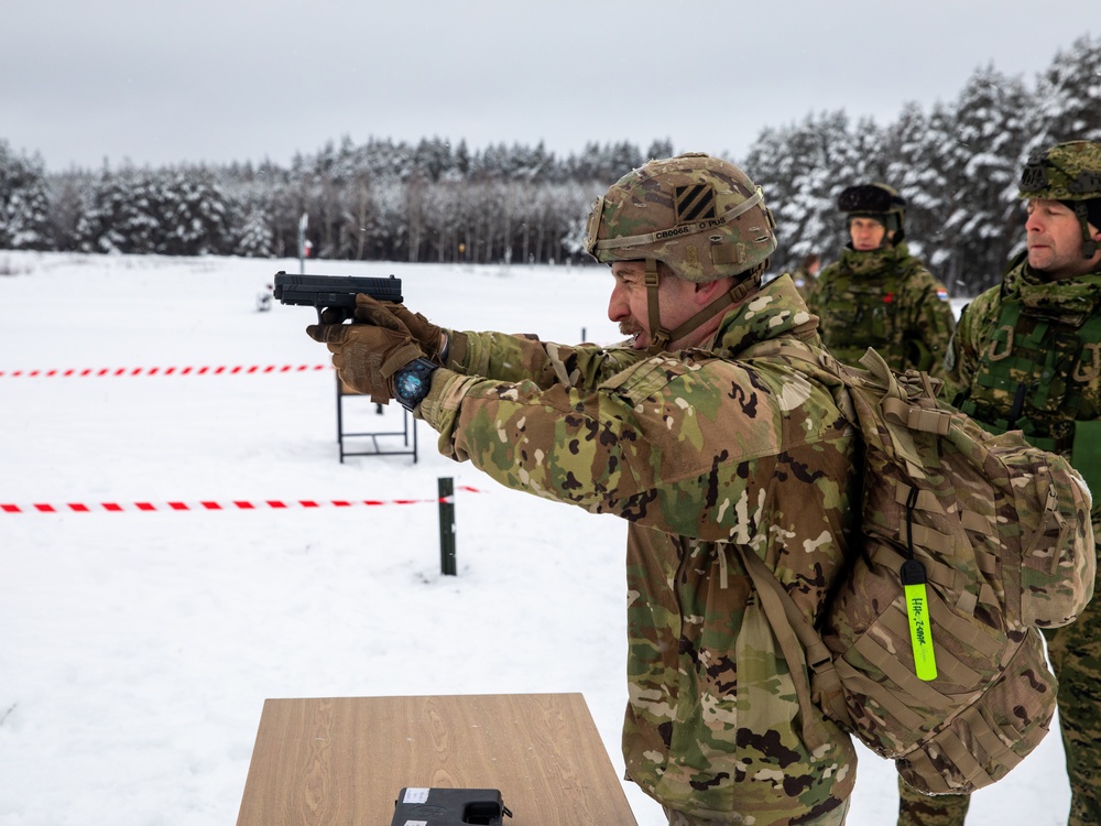 3rd Infantry Division Soldiers compete alongside NATO Allies in Croatian “Winter Challenge”