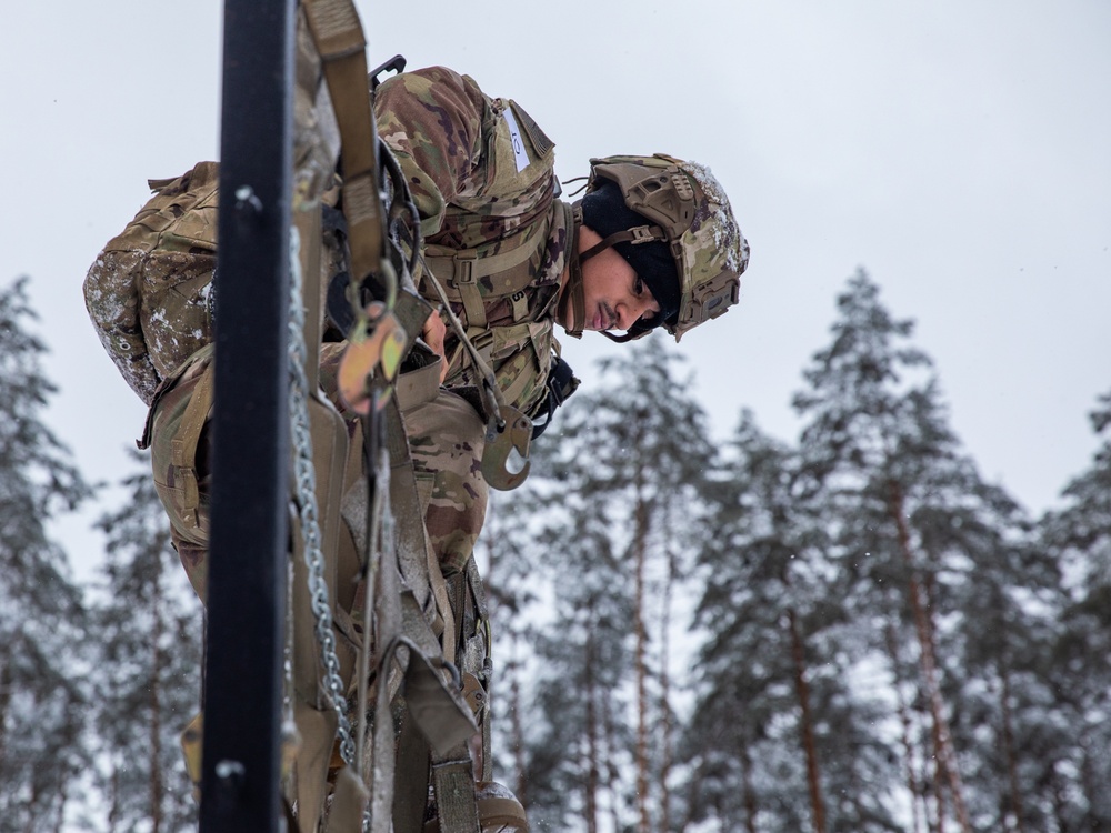 3rd Infantry Division Soldiers compete alongside NATO Allies in Croatian “Winter Challenge”