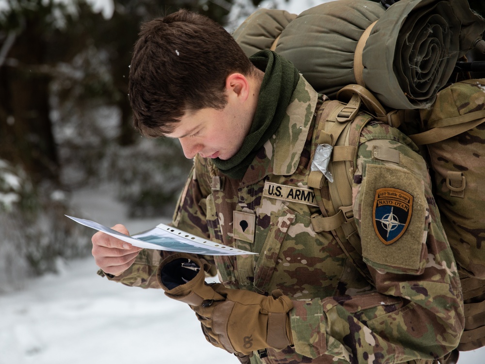 3rd Infantry Division Soldiers compete alongside NATO Allies in Croatian “Winter Challenge”