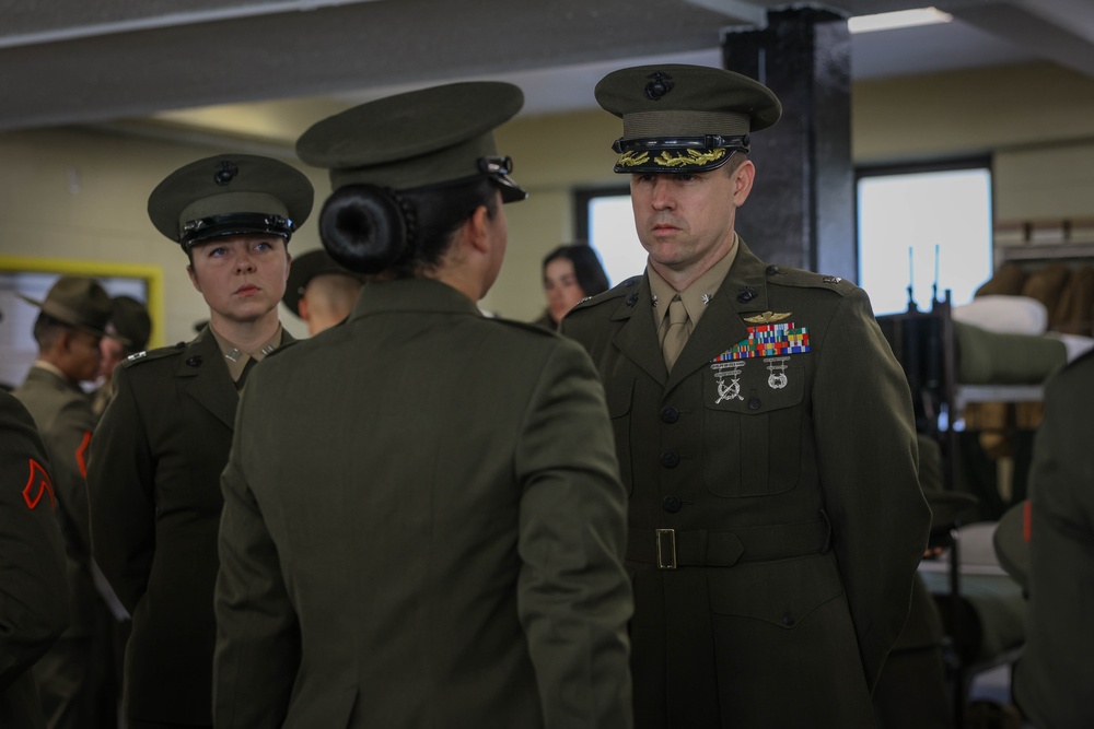 Echo Company Battalion Commander's Inspection