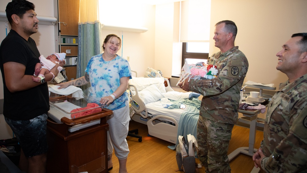 Announcing Tripler Army Medical Center's first baby born in 2024!