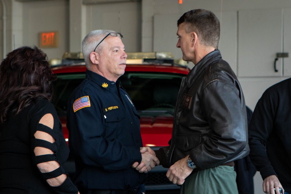 Assistant Chief Bill Ferguson retires from the 177th Fire Department