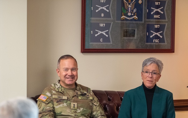 The promotion ceremony for Deputy Chief of Staff, G-2, Maj. Gen. Anthony R. Hale