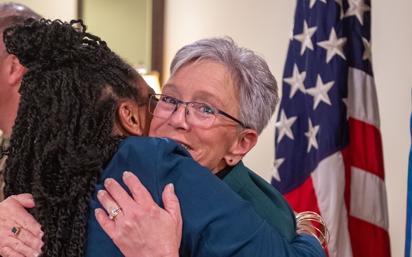 The promotion ceremony for Deputy Chief of Staff for intelligence, Maj. Gen. Anthony R. Hale