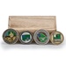 Military Coins With Green Mountain Boy Flag