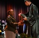 Brig. Gen. Tomika Seaberry congratulating Steinmetz College Prep graduates