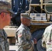 Cmd. Sgt. Maj. James Hopkins in 370 Trans. Co. motor pool