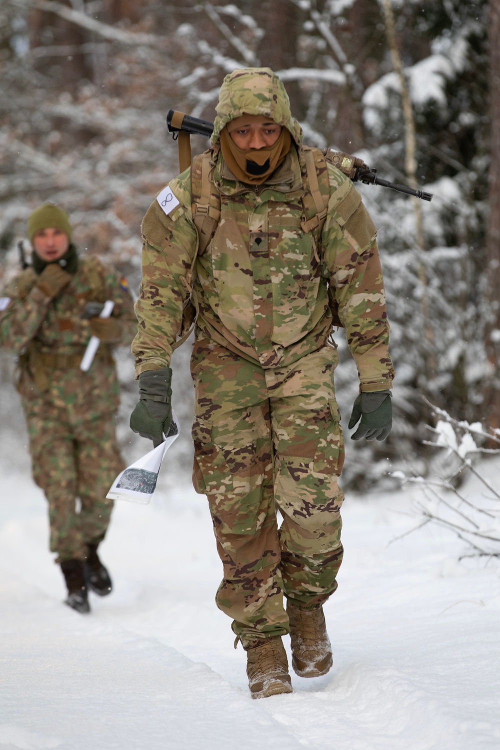 3rd Infantry Division Soldiers compete alongside NATO Allies in Croatian “Winter Challenge”