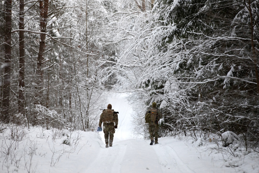 3rd Infantry Division Soldiers compete alongside NATO Allies in Croatian “Winter Challenge”