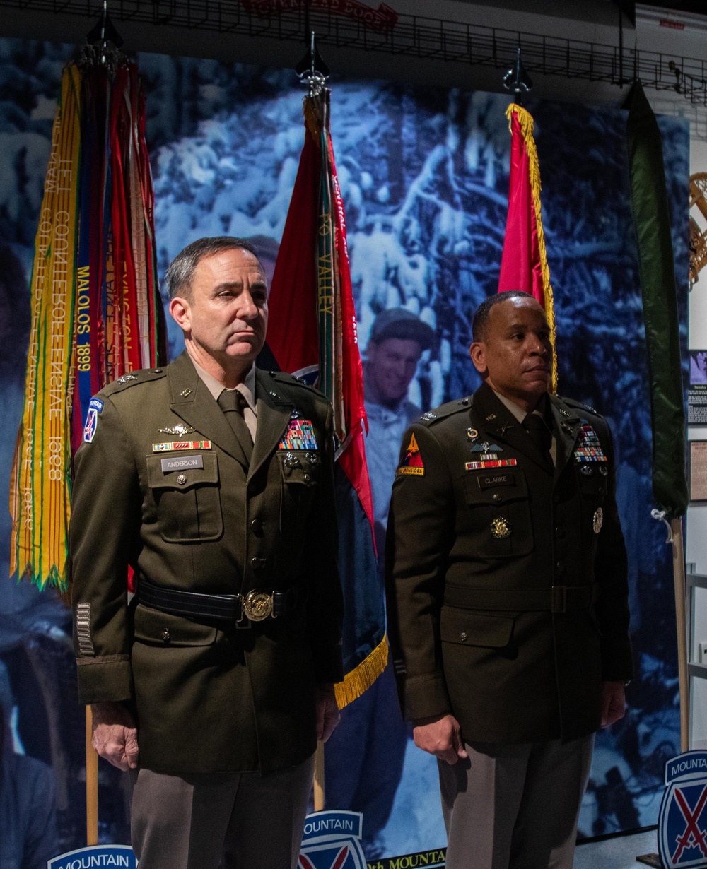 Brig. Gen. Kendall Clarke Promotion Ceremony