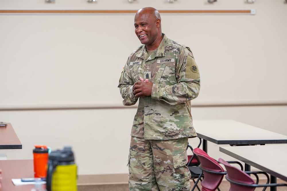 Cmd. Sgt. Maj. James Hopkins