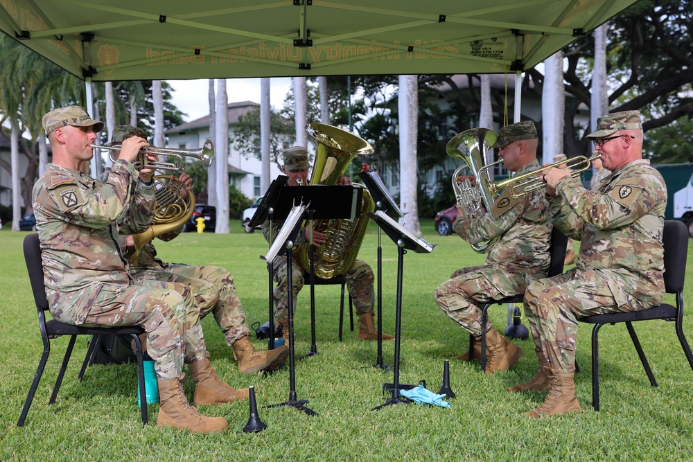 USARPAC Flying V Ceremony