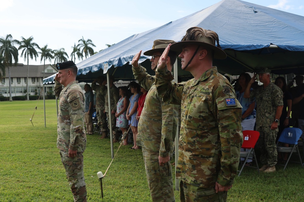 USARPAC Flying V Ceremony