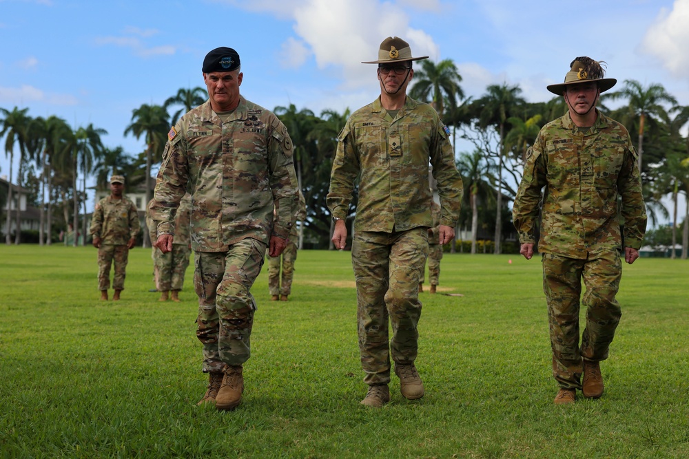 USARPAC Flying V Ceremony